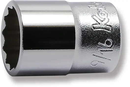3405A-9/16 | 3/8 Sq. Dr. 12 Point SAE Chrome Socket in 9/16'' image 1