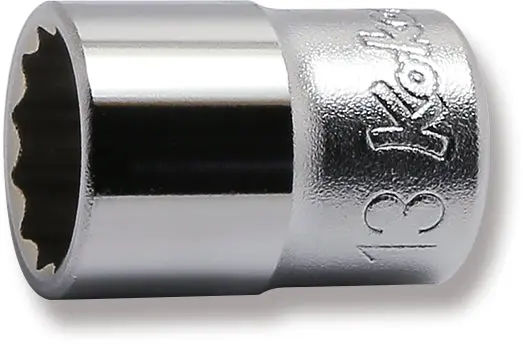 3405M-13 | 3/8 Sq. Dr. Socket 13mm 12 point Length 26mm image 1