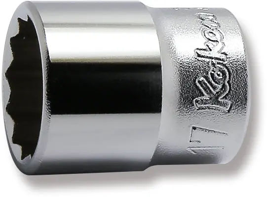 3405M-17 | 3/8 Sq. Dr. Socket 17mm 12 point Length 29mm image 1