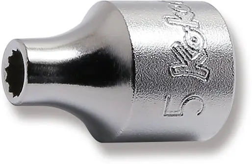 3405M-5 | 3/8 Sq. Dr. Socket 5mm 12 point Length 26mm image 1