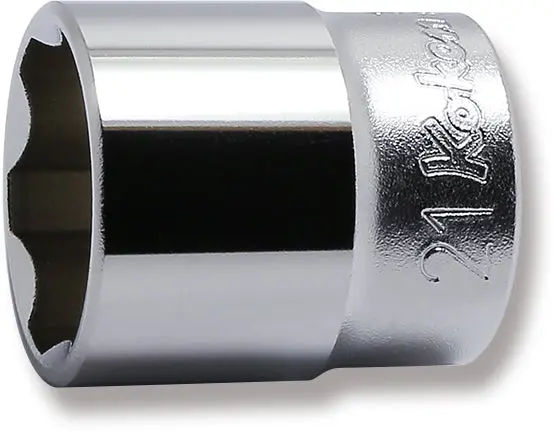 3410M-21 | 3/8 Sq. Dr. Socket 21mm Surface Length 32mm image 1