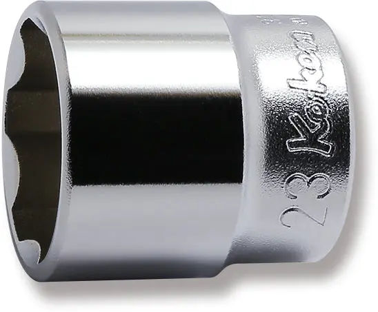 3410M-23 | 3/8 Sq. Dr. Socket 23mm Surface Length 33mm image 1