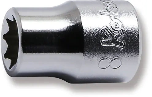 3415M-8 | 3/8 Sq. Dr. Double Square Metric Socket 8mm image 1
