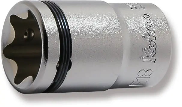 3425-E18(2B) | 3/8 Sq. Dr. NUT GRIP TORX E18 Socket - Length 32mm image 1