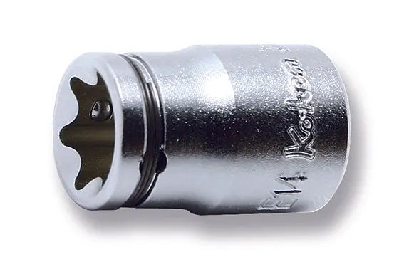 3425-E10(2B) | 3/8 Sq. Dr. NUT GRIP TORX E10 Socket - Length 26mm image 1