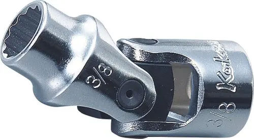 3445M-9 | 3/8 Sq. Dr. Universal Socket 9mm 12 point Length 47.5mm image 1