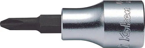 4000.60-PZ2 | 1/2 Sq. Dr. Bit Socket PZ2 Length 60mm image 1