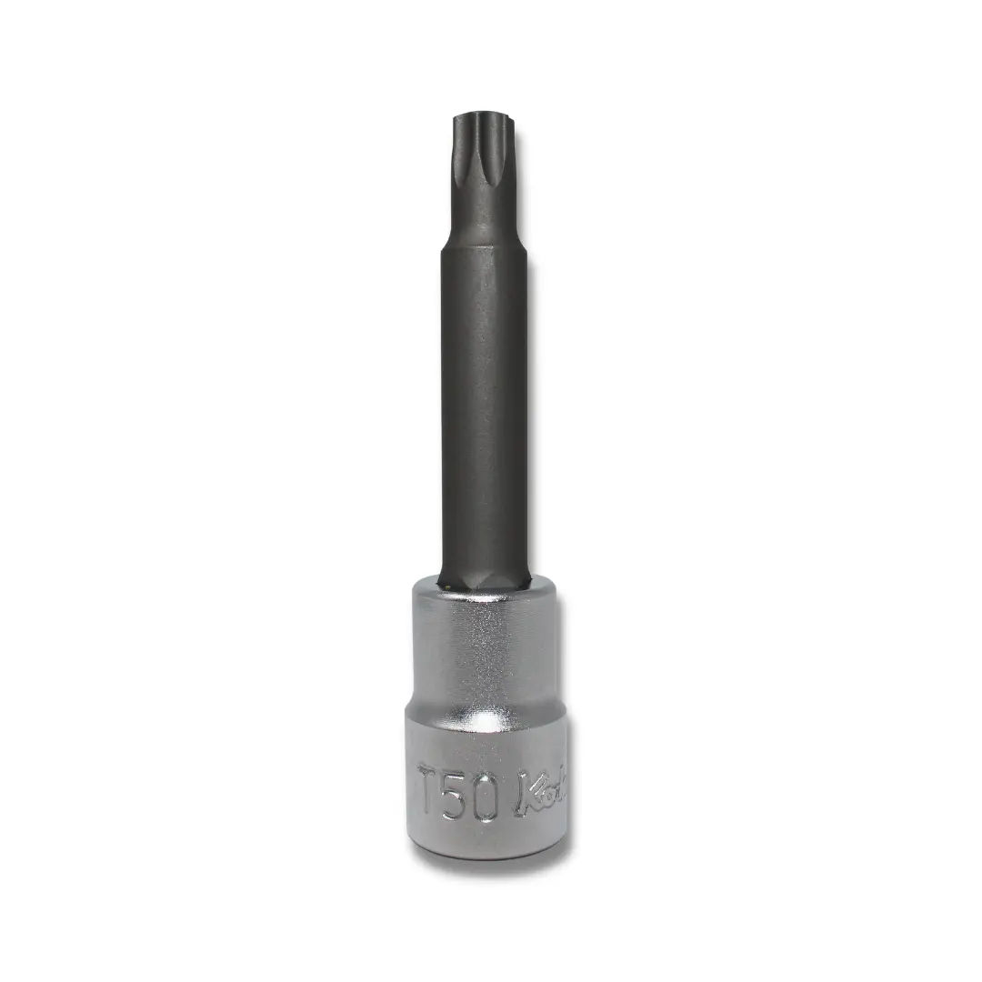 4025.100R-T50 | 1/2'' Sq. Dr. Round Shank TORX T50 Bit Socket - Length 100mm image 1
