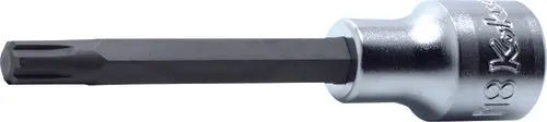 4027.140-M10 | 1/2 Sq. Dr. Bit Socket Ribe-CV M10 Length 140mm image 1