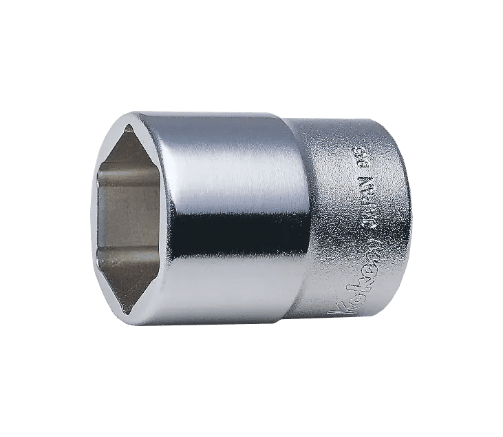 4111M-24 | 1/2 Sq. Dr. Socket 24mm Double Square Length 40mm For Lubrication service image 1