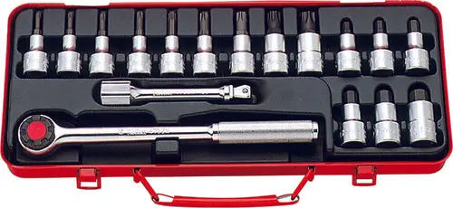 4276 | 17 Piece 1/2 Sq. Dr. Hex and TORX Bit Socket Set image 1