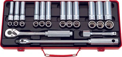4277 | 1/2 Sq. Dr. 27 Piece 12-Point Metric Socket set 10-24mm image 1