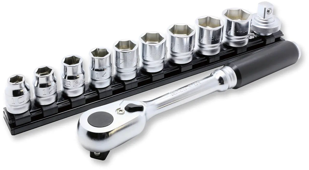 4285ZE | 1/2 Sq. Dr. 11 Piece Z-Series 6-Point Metric Socket set 10-24mm image 1
