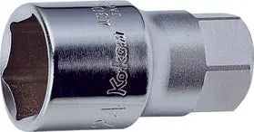 4300H-27(8P) | 1/2 Sq. Dr. Socket 27mm 8 point Length 57mm For Oil pressure switch image 1