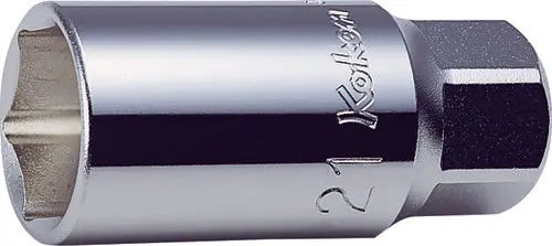 4300M-21(L60) | 1/2 Sq. Dr. Wheel Nut Socket 21mm 6 point Length 60mm image 1