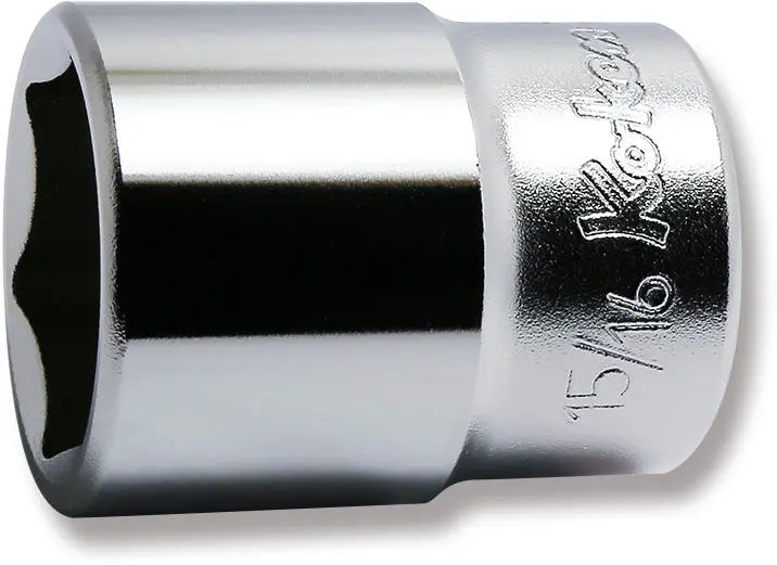 4400A-15/16 | 1/2 Sq. Dr. Chrome SAE 6 Point Socket 15/16'' image 1