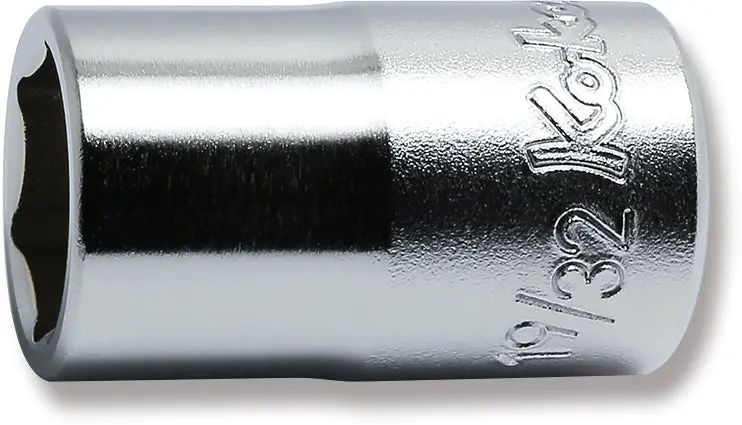 4400A-19/32 | 1/2 Sq. Dr. Chrome SAE 6 Point Socket 19/32'' image 1