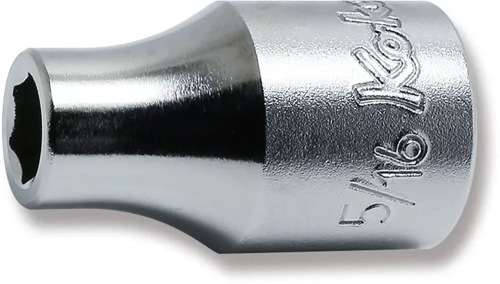 4400A-5/16 | 1/2 Sq. Dr. Chrome SAE 6 Point Socket 5/16'' image 1