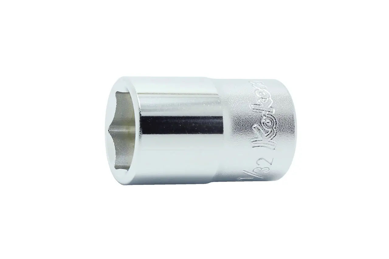 4400A-1.3/16 | 1/2 Sq. Dr. Chrome SAE 6 Point Socket 1.3/16'' image 1