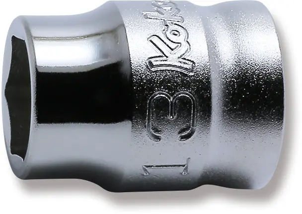 4400MZ-13 | 1/2 Sq. Dr. Chrome Z-Series 6 Point Metric Socket 13mm image 1