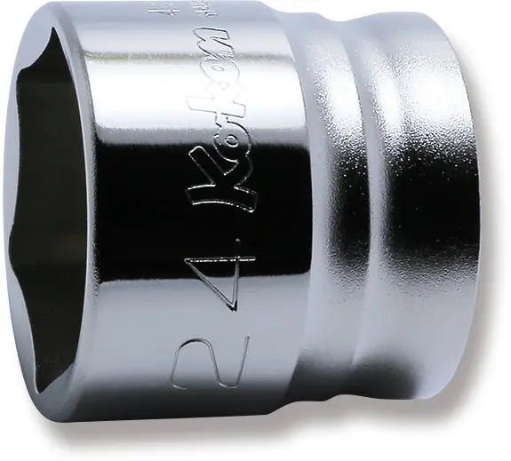 4400MZ-24 | 1/2 Sq. Dr. Chrome Z-Series 6 Point Metric Socket 24mm image 1