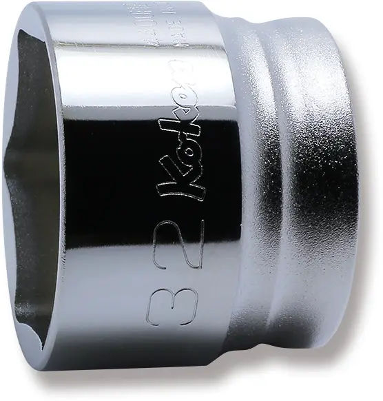 4400MZ-32 | 1/2 Sq. Dr. Chrome Z-Series 6 Point Metric Socket 32mm image 1