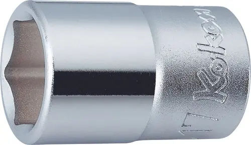 4400M-38 | 1/2 Sq. Dr. Chrome 6 Point Metric Socket 38mm image 1