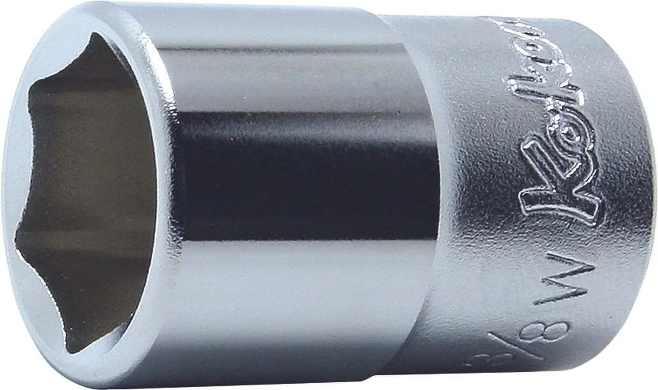 4400W-3/16 | 1/2 Sq. Dr. Socket Whitworth 3/16 6 point Length 37mm image 1