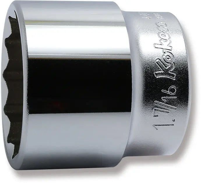 4405A-1.7/16 | 1/2 Sq. Dr. Chrome SAE 12 Point Socket 1.7/16'' image 1