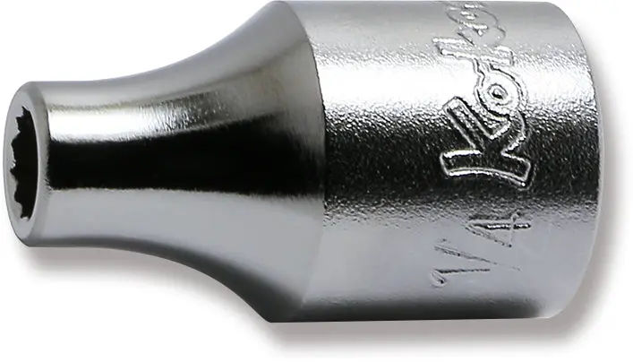 4405A-1/4 | 1/2 Sq. Dr. Chrome SAE 12 Point Socket 1/4'' image 1
