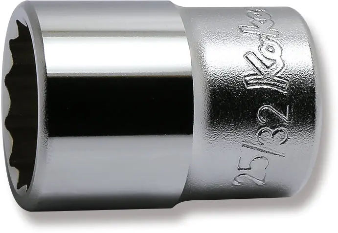 4405A-25/32 | 1/2 Sq. Dr. Chrome SAE 12 Point Socket 25/32'' image 1