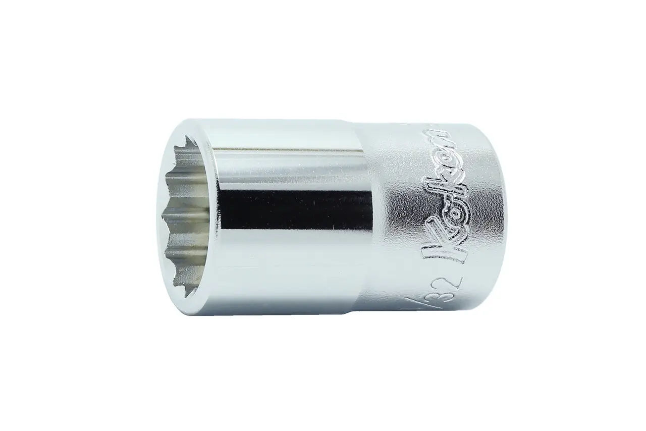 4405A-19/32 | 1/2 Sq. Dr. Chrome SAE 12 Point Socket 19/32'' image 1