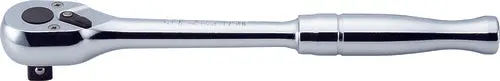 4750P | 1/2 Sq. Dr. Ratchet Handle 30 teeth Length 250mm Polished Handle image 1
