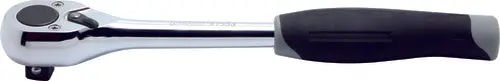 4753JB | 1/2 Sq. Dr. Ratchet Handle 24 teeth Length 250mm Push Button Plastic Handle image 1