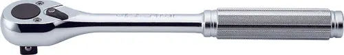 4753NB | 1/2 Sq. Dr. Ratchet Handle 24 teeth Length 250mm Push Button Metal Handle image 1