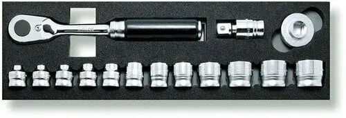 3285ZA | 3/8 Sq. Dr. 15 Piece Z-Series 6-Point Metric Socket Set 5.5-22mm image 1