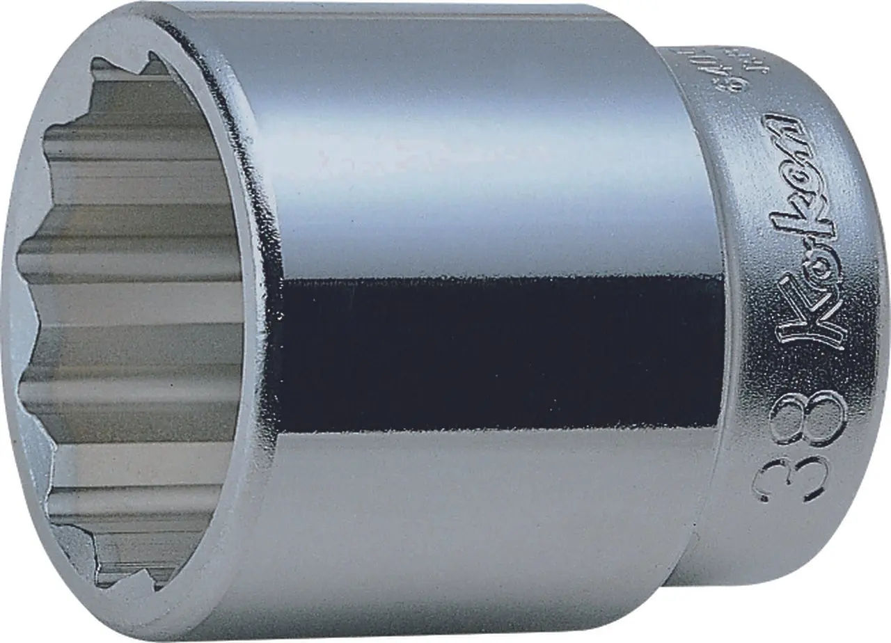 6405M-27 | 3/4 Sq. Dr. Socket 27mm 12 point Length 53mm image 1