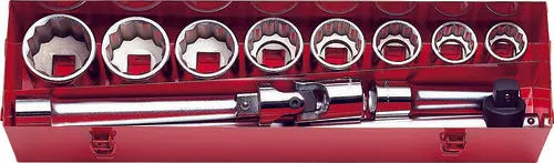 8200A | 1 Sq. Dr. 12-Piece 12-Point SAE Socket Set 1.7/16-2-1/2'' image 1