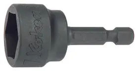 BD016E-19 | 1/4 Hex Dr. Anchor Bolt Socket 19mm 6 point 50mm image 1