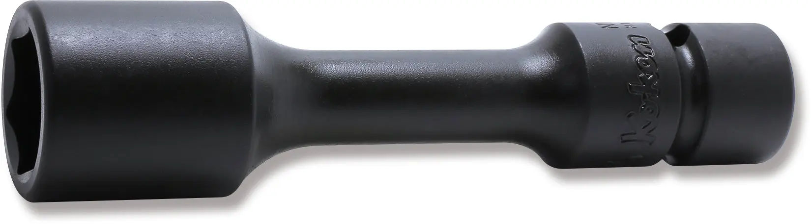 NV13145.100-16 | 16mm 3/8 Sq. Dr. 6 point Sleeve Drive Extension Socket , 100mm Long image 1