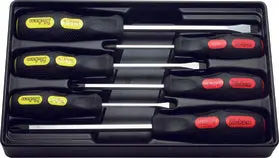 PK168PS/6 | Screwdriver Set PH1-2-3/SL5-6-8 ABS Tray 6 pieces image 1