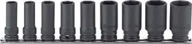 RS13301X/9 | 3/8 Sq. Dr. 6-Point Thin Wall Semi-Deep Impact Socket set 8-22mm image 1