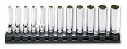 RS2300MZ/12 | 1/4 Sq. Dr. Socket set 4-14mm 6 point Z-series 12 pieces image 1