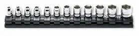 RS2400MZ/12 | 1/4 Sq. Dr. Socket set 4-14mm 6 point Z-series 12 pieces image 1