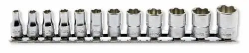 RS2410M/12 | 1/4 Sq. Dr. Socket set 4-14mm Surface 200mm 12 pieces image 1
