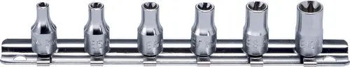 RS2425/6 | 1/4 Sq. Dr. 6 piece TORX Socket Set E4-E10 image 1