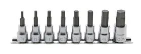 RS3010A/8-L50 | 8 Piece 3/8 Sq. Dr. Hex Bit Socket set 1/8-1/2 image 1