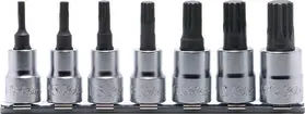 RS3020/7-L50 | 7 Piece 3/8 Sq. Dr. Triple Square (XZN) Bit Socket Set M4-M14 image 1