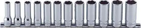 RS3310M/12 | 12 Piece 3/8 Sq. Dr. Surface Drive, Deep, 6 Point, Metric, Chrome Socket Set image 1
