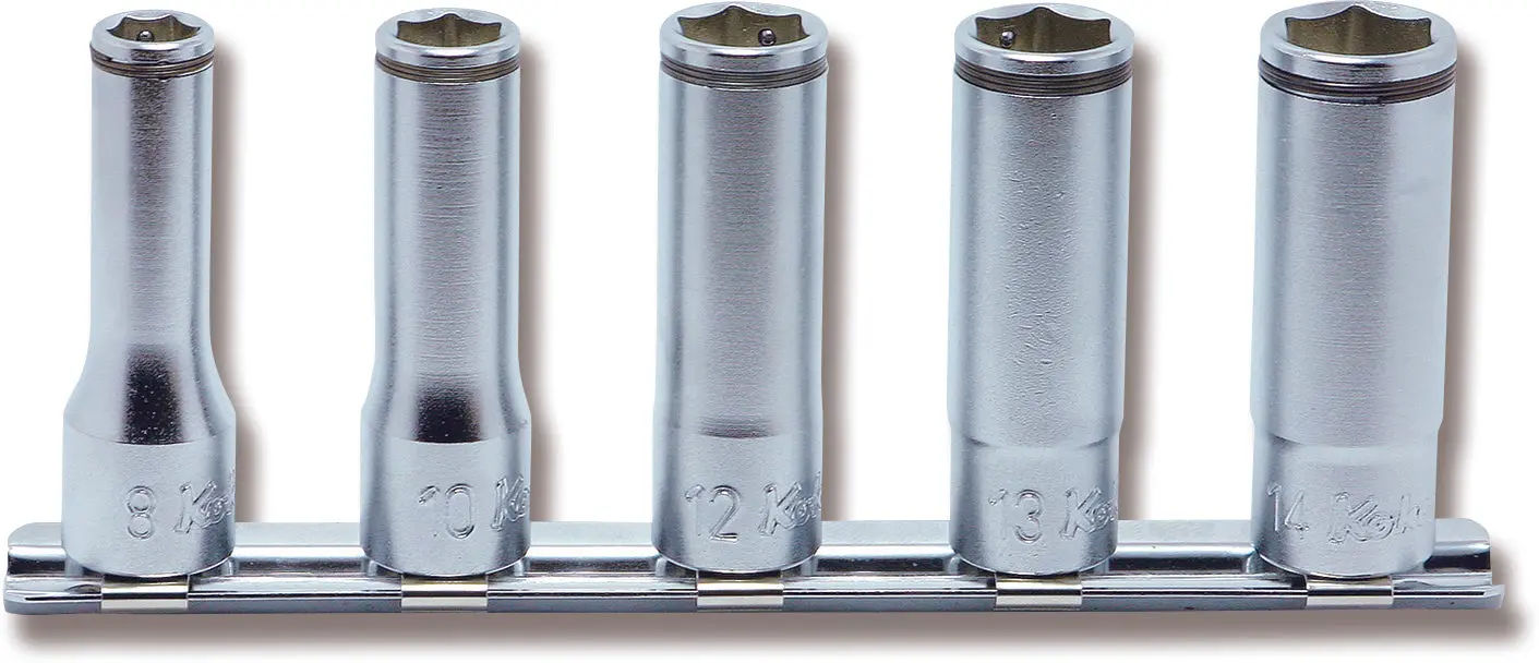 RS3350M/5 | 3/8 Sq. Dr. Deep NUT GRIP Socket Set 8mm-14mm - 5 pieces image 1